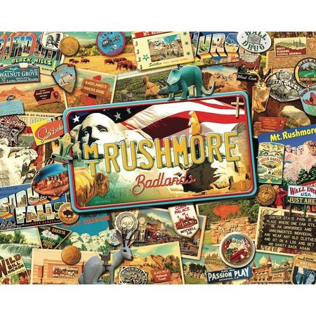 Hart Puzzles Mt. Rushmore / Badlands by Kate Ward Thacker HP081